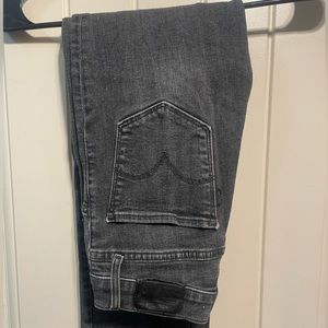 High Rise Straight Crop